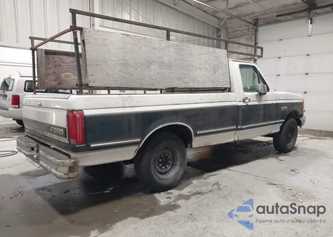1991 Ford F250 from USA, damaged, VIN 2FTEF25Y4MCA06588
